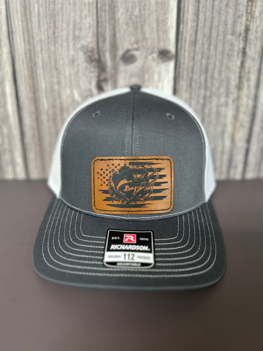 Bass & Flag Cap